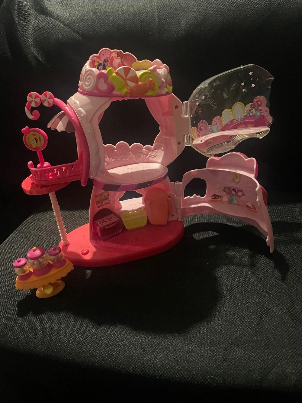 My Little Pony Pink Candy Gumball Machine Playset with 9 pony’s